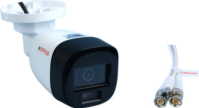 CANRON Bnc & Dc Cp plus Plug-n-Play Full COLOR HD 2.4MP IR Bullet Guard+ Camera,CR-60 Security Camera(1 Channel)