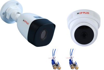 CANRON Bnc & Dc Cp plus Plug-n-Play Full HD 2.4MP IR Bullet & Dome Camera,CRDC-43 Security Camera(1 Channel)