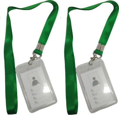 Dey 's stationery store Ethylene Vinyl Acetate ID Badge Holder(Pack of 2)