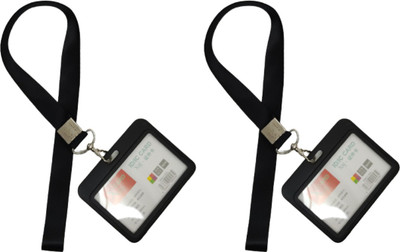 Dey 's stationery store Ethylene Vinyl Acetate ID Badge Holder(Pack of 2)