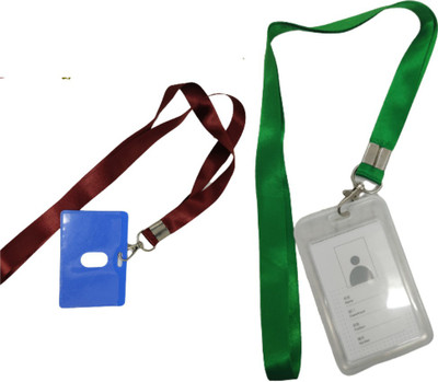 Dey 's stationery store Ethylene Vinyl Acetate ID Badge Holder(Pack of 2)