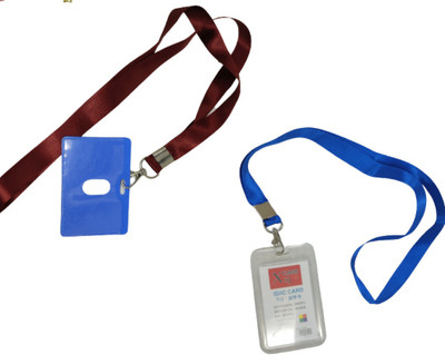 Dey 's stationery store Ethylene Vinyl Acetate ID Badge Holder(Pack of 2)