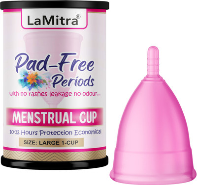 LAMITRA Large Reusable Menstrual Cup(Pack of 1)