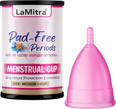 LAMITRA Medium Reusable Menstrual Cup(Pack of 1)