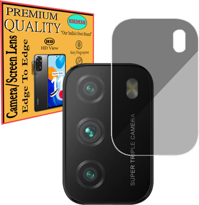 HIRDESH Back Camera Lens Glass Protector for POCO M3(Pack of: 1)