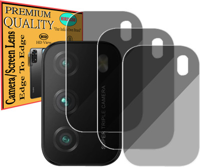 HIRDESH Back Camera Lens Glass Protector for POCO M3(Pack of: 3)