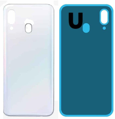 Spares4ever Samsung Samsung Galaxy A40 White Back Panel(White)