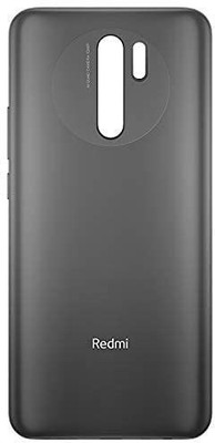 Spares4ever Redmi 9 Prime Back Panel(Black)