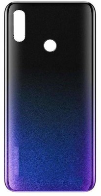 Spares4ever Realme Realme 3 Black Back Panel(Black)