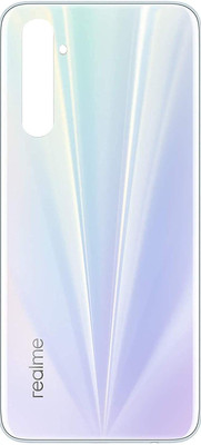 Spares4ever Realme 6 Back Panel(White)
