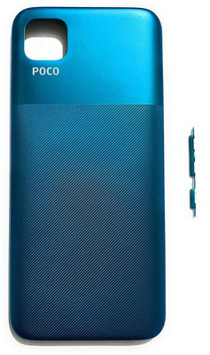 Spares4ever Xiaomi Poco C3 Back Panel(Green)