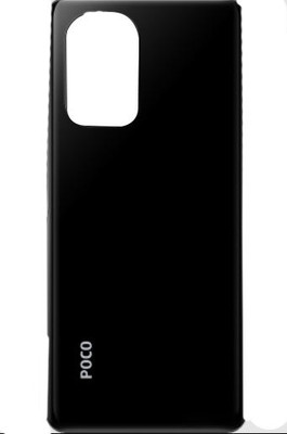 Purplesavvy POCO F3 (With Proper Logo) Back Panel(Night Black)