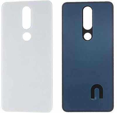 Spares4ever Nokia Nokia 5.1 Plus White Back Panel(White)