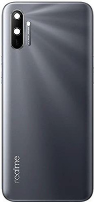 Spares4ever Realme Realme C3 Grey Back Panel(Grey)