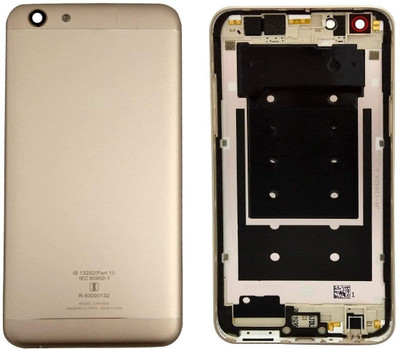 Spares4ever Oppo Oppo F3 Gold Back Panel(Gold)