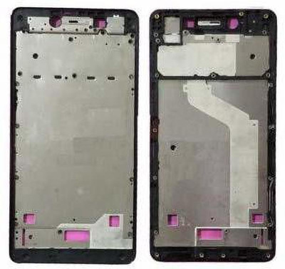 Spares4ever Vivo Vivo Y51L Black Front Panel(Black)