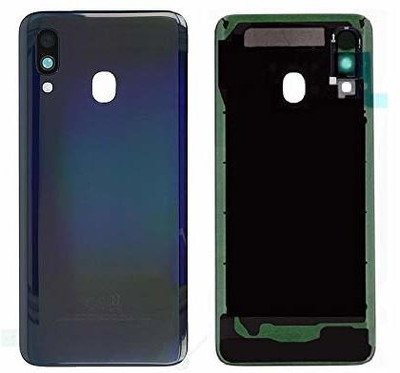 Spares4ever Samsung Samsung Galaxy A40 Black Back Panel(Black)