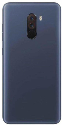 Spares4ever Poco F1 Back Panel(Blue)