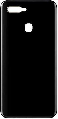 Spares4ever Oppo Oppo A5S Black Back Panel(Black)