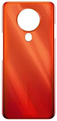 Spares4ever Tecno Tecno Spark 6 KE7 Orange Back Panel(Orange)