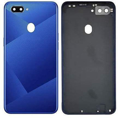 Spares4ever Oppo Oppo A7 Network NFC Blue Back Panel(Blue)