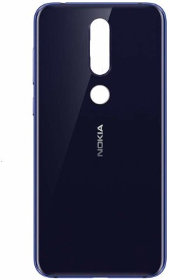 Spares4ever Nokia Nokia 6.1 Plus / 6.1+ Blue Back Panel(Blue)