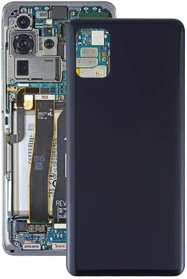Spares4ever Samsung Samsung Galaxy A31 Black Back Panel(Black)