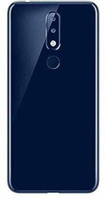 Spares4ever Nokia Nokia 5.1 Plus Self Adhesive Blue Back Panel(Blue)