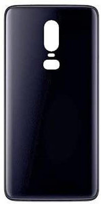Spares4ever Oneplus Oneplus 6 Black Back Panel(Black)