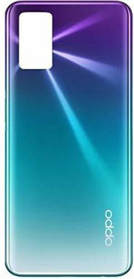 Spares4ever Oppo Oppo A92 Blue Back Panel(Blue)