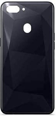 Spares4ever Realme C1 Back Panel(Black)