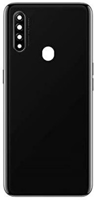 Spares4ever Oppo Oppo A31 2020 Black Back Panel(Black)