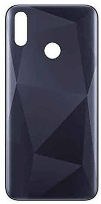Spares4ever Realme Realme 3i Black Back Panel(Black)