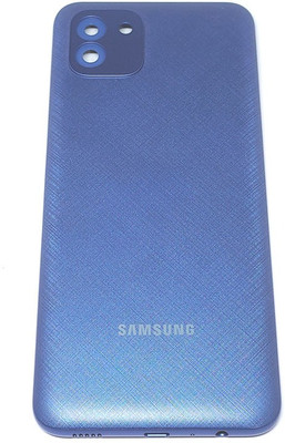 Spares4ever Samsung Galaxy A03S Back Panel(Blue)