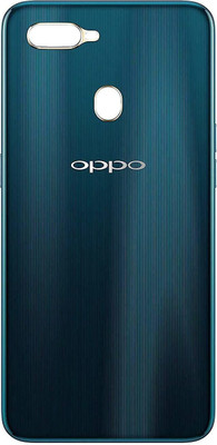 Spares4ever Oppo Oppo A5s Green Back Panel(Green)