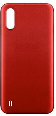 Spares4ever Samsung Galaxy M01 Back Panel(Red)