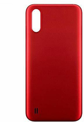 Spares4ever Samsung Galaxy A01 Back Panel(Red)