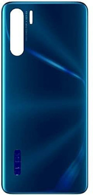 Spares4ever Oppo A91 Back Panel(Blue)