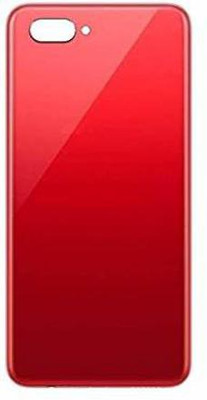 Spares4ever Oppo Oppo A3S Red Back Panel(Red)