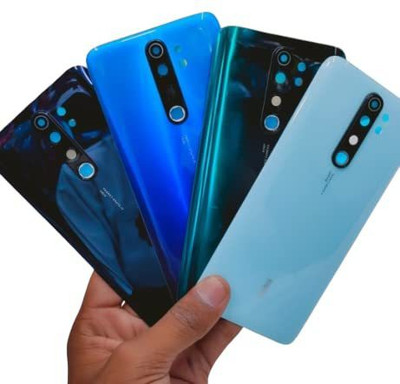 Spares4ever Xiaomi Redmi Note 8 Pro Black Back Panel(Black)