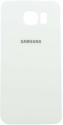 Spares4ever Samsung Samsung Galaxy S6 White Back Panel(White)