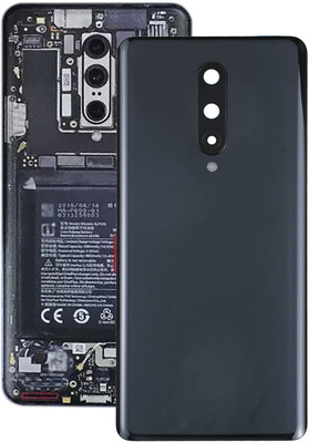 Spares4ever Oneplus Oneplus 8 {Lens} Black Back Panel(Black)