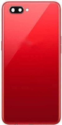 Spares4ever Oppo Oppo A3S Red Back Panel(Red)