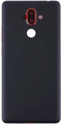 Spares4ever Nokia 7 Plus Back Panel(Black)