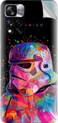 Snooky Xiaomi Redmi Note 11 Pro Plus 5G Mobile Skin(Black)