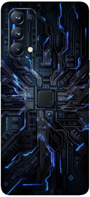 Vcare GadGets OPPO Reno 5 Pro Mobile Skin(Black)