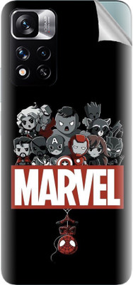 Snooky Xiaomi Redmi Note 11 Pro Plus 5G Mobile Skin(Black)