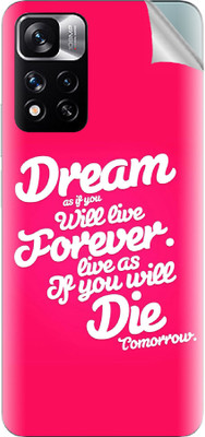 tiddler Xiaomi Redmi Note 11 Pro Plus 5G Mobile Skin(Pink)