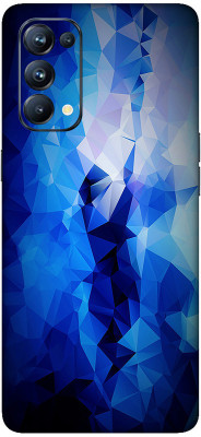 Vcare GadGets OPPO Reno 5 Pro Mobile Skin(Blue)