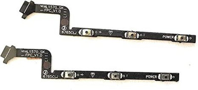 Shinzo Power Switch Lock Volume Key Button Flex Cable Compatible for Lenovo K8 Note (XT1902-3) - Volume Button Flex Cable